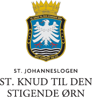 St. Johanneslogen St. Knud t.d. stigende Ørn