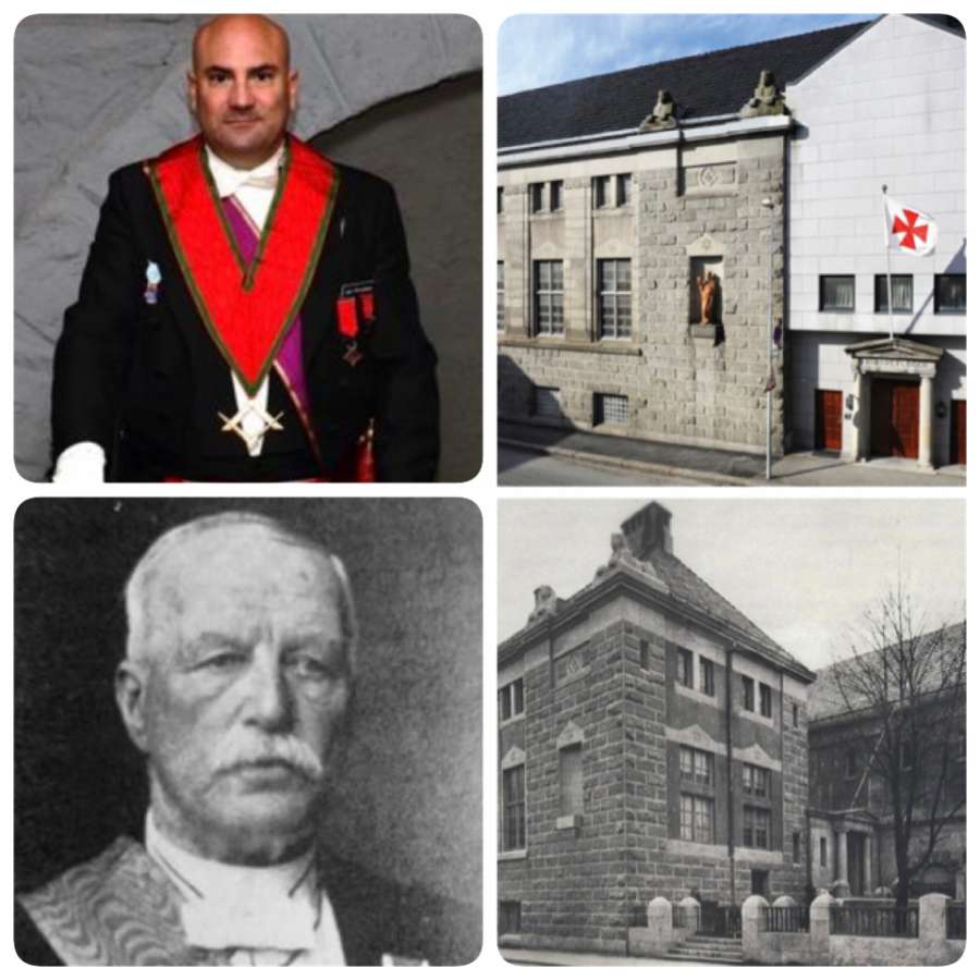 St. Andreaslogen Utstein 100 år