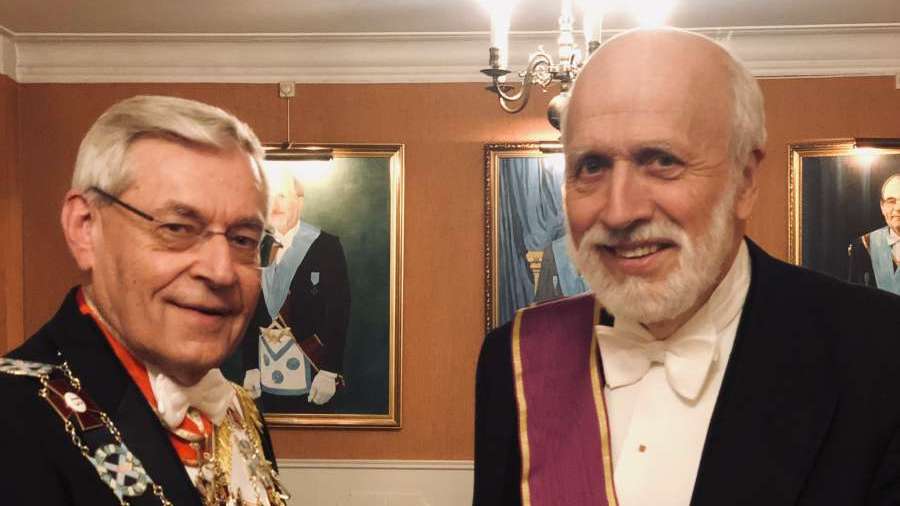 Stormesterens Fortjenstmedalje til Kjell Ragnar Olsen