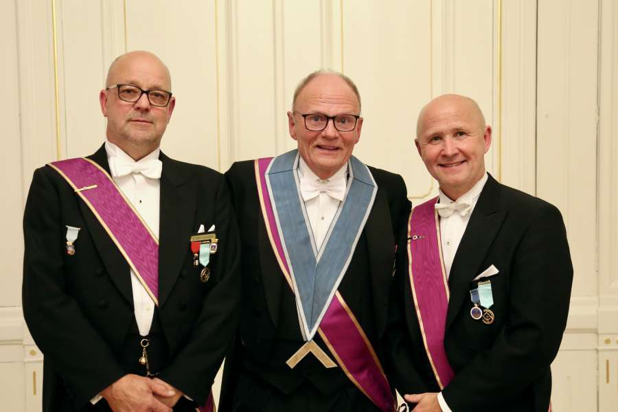 Ny Ordførende Mester er installert i St. Olaf t.d.g.T.